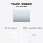 Picture of MacBook Air 15 inc M4 10CPU 10GPU 16GB 256GB MC7A4TU/A Gök Mavisi