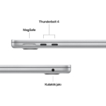 Picture of MacBook Air 13 inc M5 10CPU 8GPU 16GB 512GB MDH74TU/A Gümüş
