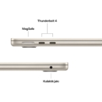 Picture of MacBook Air 13 inc M5 10CPU 8GPU 16GB 512GB MDHA4TU/A Yıldız Işığı