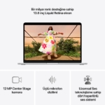 Picture of MacBook Air 13 inc M5 10CPU 10GPU 24GB 1TB MDH94TU/A Gümüş