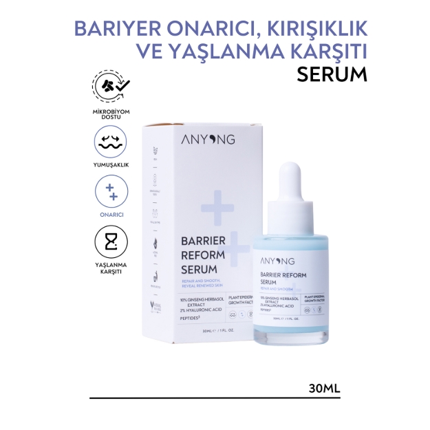 Picture of Anyong Bariyer Onarıcı Kırışıklık ve Yaşlanma Karşıtı Serum 30 ml