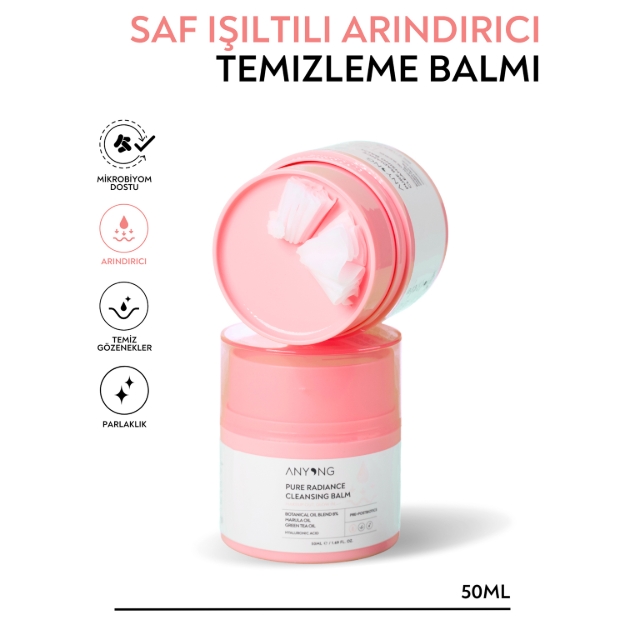 Picture of Anyong Saf Işıltı Makyaj ve Yüz Temizleme Balmı 50 ml