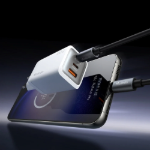 Picture of Mcdodo CH-0120 100W GaN Hızlı Şarj Cihazı 2x USB-C + USB-A Mini Adaptör (EU Plug) Beyaz