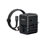 Picture of Mcdodo CP-6140 100W Universal Seyahat Adaptörü 3x USB-C + USB-A Type-C Kablolu Siyah