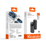 Picture of Mcdodo MC-8520 10000mAh 22.5W PD QC Hızlı Şarj Dahili Lightning & USB-C Kablolu Powerbank Siyah