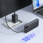 Picture of Mcdodo MC-3850 10000mAh 30W PD & SCP Hızlı Şarj Dijital Ekranlı Powerbank USB-C + USB-A