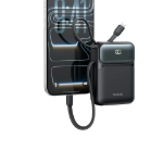 Picture of Mcdodo MC-9930 20000mAh 45W PD Hızlı Şarjlı Dahili Kablolu Dijital Göstergeli Powerbank Siyah
