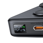 Picture of Mcdodo MC-1461 10000mAh 2si 1 Arada Manyetik Kablosuz Powerbank Apple Watch Uyumlu Siyah
