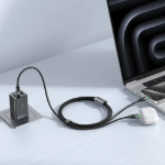 Picture of Mcdodo CA-6740 100W 2si 1 Arada USB-C - Çift USB-C Hızlı Şarj Kablosu 1.5m Siyah