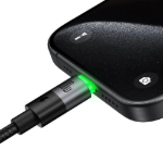 Picture of Mcdodo CA-6700 2si 1 Arada 100W USB-C to USB-C + Lightning Hızlı Şarj Kablosu 1.5 Metre Siyah