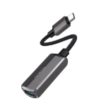 Picture of Mcdodo CA-2830 2si 1 Arada USB-C to USB-C + USB-A 3.0 OTG Adaptör 60W PD 5Gbps Gri