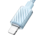 Picture of Mcdodo CA-3661 Crystal Serisi USB-C to Lightning 36W PD Hızlı Şarj ve Veri Aktarım Örgü Kablo Mavi 1.2M