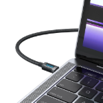 Picture of Mcdodo CA-0350 240W USB-C to USB-C Dinamik LED Göstergeli PD Hızlı Şarj ve Veri Aktarım Kablosu 1.2 Metre Siyah