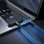 Picture of Mcdodo CA-0350 240W USB-C to USB-C Dinamik LED Göstergeli PD Hızlı Şarj ve Veri Aktarım Kablosu 1.2 Metre Siyah