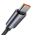 Picture of Mcdodo CA-6570 USB-C to Lightning 36W PD Hızlı Şarj ve Veri Kablosu Yatay LED Ekranlı 1.2 Metre Siyah
