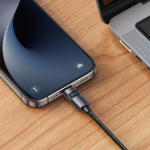 Picture of Mcdodo CA-6570 USB-C to Lightning 36W PD Hızlı Şarj ve Veri Kablosu Yatay LED Ekranlı 1.2 Metre Siyah
