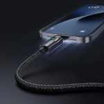 Picture of Mcdodo CA-6570 USB-C to Lightning 36W PD Hızlı Şarj ve Veri Kablosu Yatay LED Ekranlı 1.2 Metre Siyah