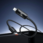 Picture of Mcdodo CA-7990 USB-C to Lightning 36W PD Hızlı Şarj Çift LED Ekranlı Şarj ve Veri Kablosu 1.2 Metre Siyah