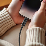 Picture of Mcdodo CA-7990 USB-C to Lightning 36W PD Hızlı Şarj Çift LED Ekranlı Şarj ve Veri Kablosu 1.2 Metre Siyah