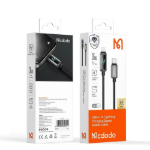 Picture of Mcdodo CA-2630 USB-C to Lightning 36W PD Hızlı Şarj Dijital LED Ekranlı Şarj ve Veri Kablosu 1.2 Metre Siyah