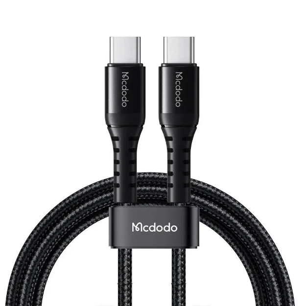 Picture of Mcdodo CA-5643 60W PD Type-C to Type-C Şarj ve Data Kablosu 2m Siyah