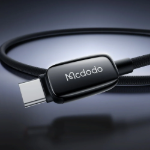 Picture of Mcdodo CA-0100 100W Type-C to Type-C 5A Hızlı Şarj Örgü Kablo 1.2m Siyah