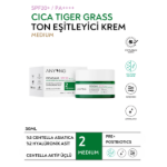 Picture of Anyong Cica Tiger Grass Ton Eşitleyici Ve Kızarıklık Karşıtı Krem Medium 20 Spf 30 ml Orta Cilt Tonları