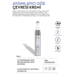 Picture of Anyong Timeless Glow Göz Çevresi Bakım Kremi 15 ml 8D Hyalüronik Asit Niasinamid ve Peptit Kompleksi İçeren Nemlendirici Göz Kremi